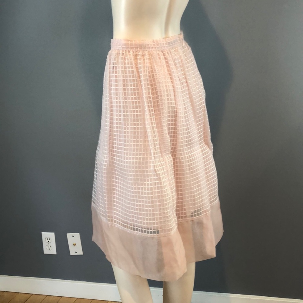 NWT Elizabeth and James Blush Pink Full Skirt SZ 6 - Picture 7 of 14